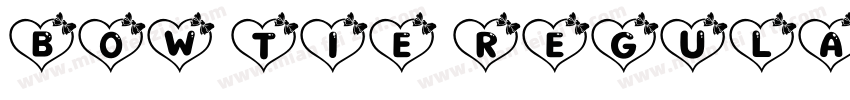 Bow Tie Regular字体转换